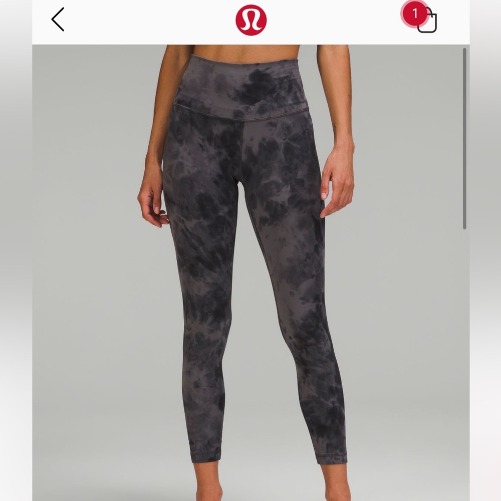 Lululemon Diamond dye size 2 Align 28”